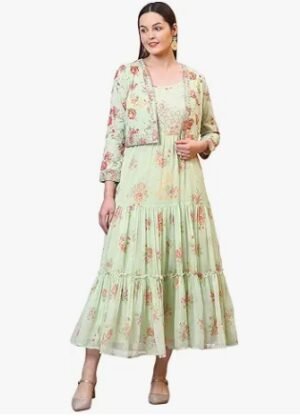 Women’s Blue Tie and Dye Shibori Pure Cotton Top and Pants Co-ord Set